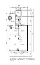 Blk 3 Beach Road (Kallang/Whampoa), HDB 3 Rooms #601307301